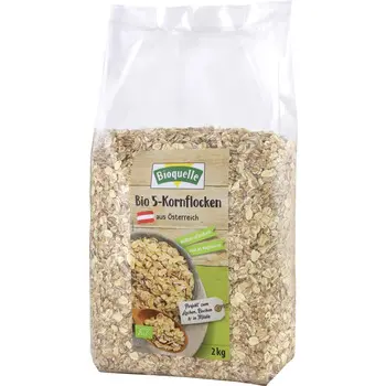 Bioquelle Bio 5 Kornflocken 2kg