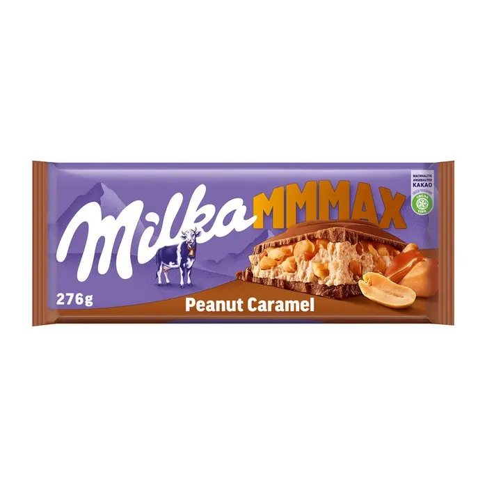 Milka Schoko 276g, Peanut Caramel
