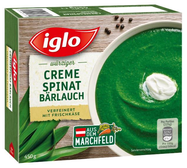 Iglo Cremespinat 600g