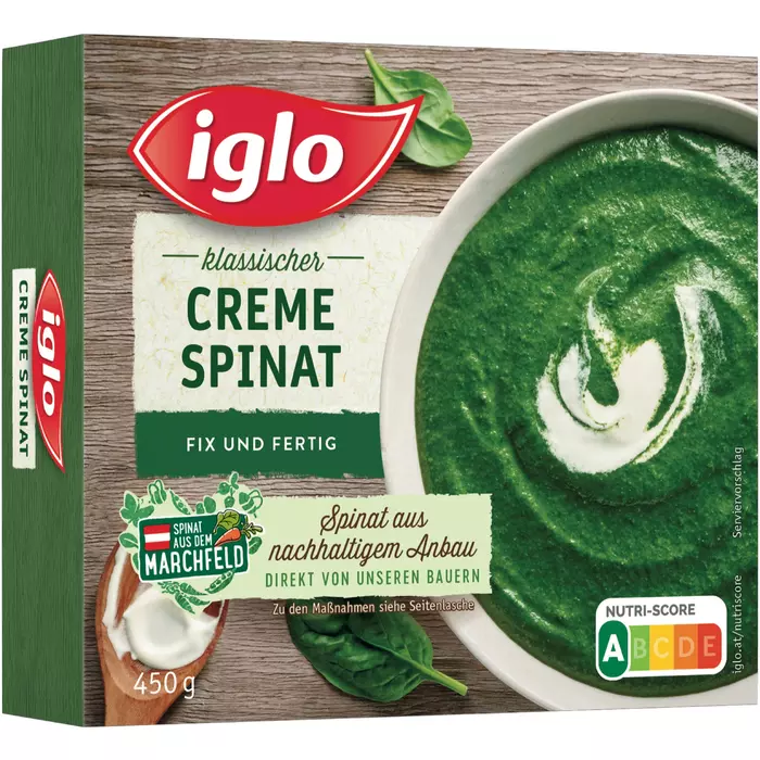 Iglo Cremespinat tiefgekühlt 450g