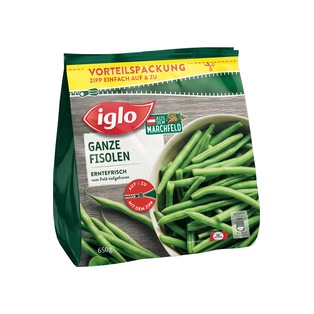 Iglo Fisolen ganz tiefgekühlt 650 g