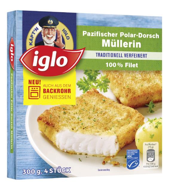 Iglo Polardorsch Müllerin paniert TK 300g