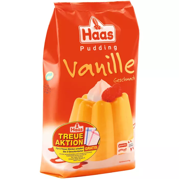 Haas Vanillepudding 1kg