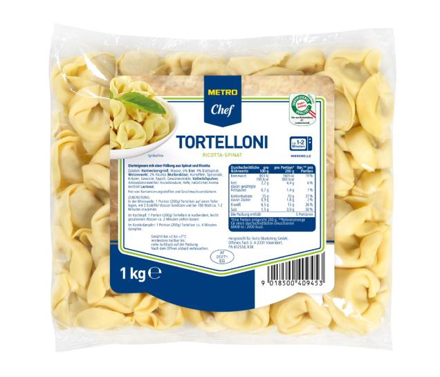 Tortelloni Spinat Ricotta 1kg