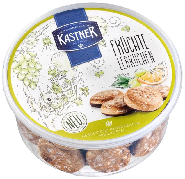 Früchtelebkuchen Kastner, 400g 
