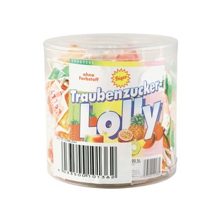 Frigeo Traubenzucker Lolly 100 Stk.