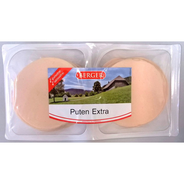 Berger Puten-Extra geschnitten 2x500g 1kg