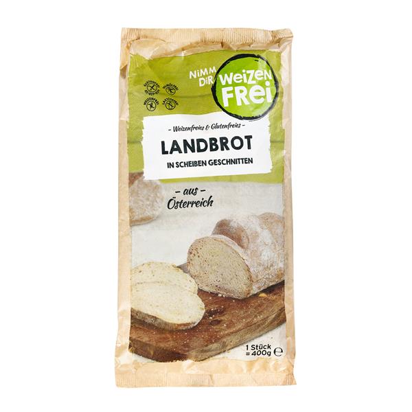 Weizenfrei Landbrot Glutenfrei 400g