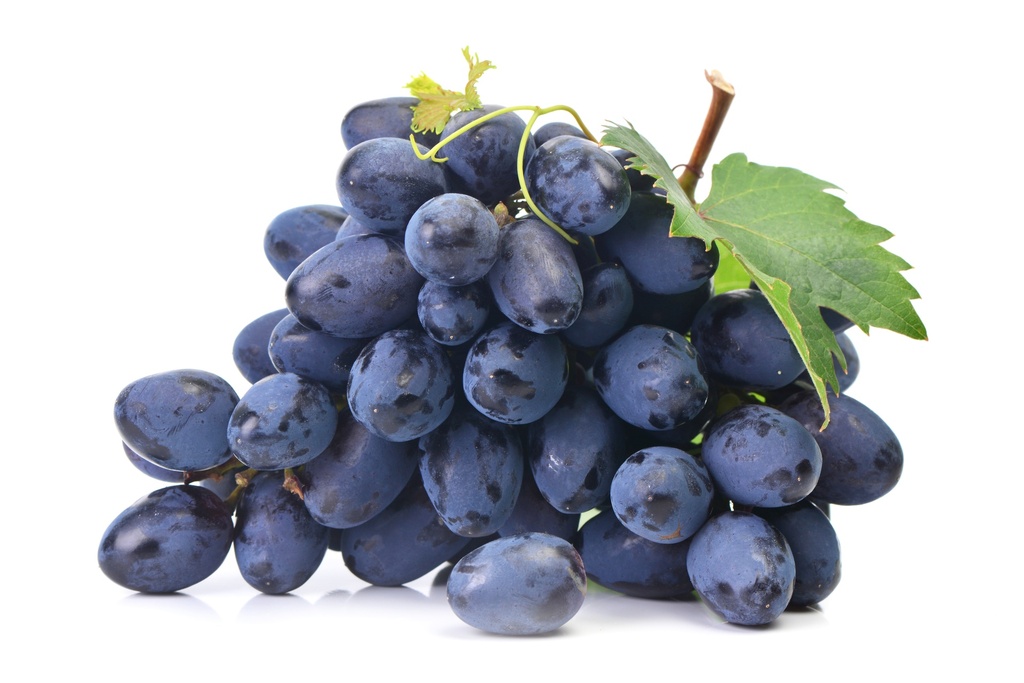 Trauben blau kernlos  500g  *