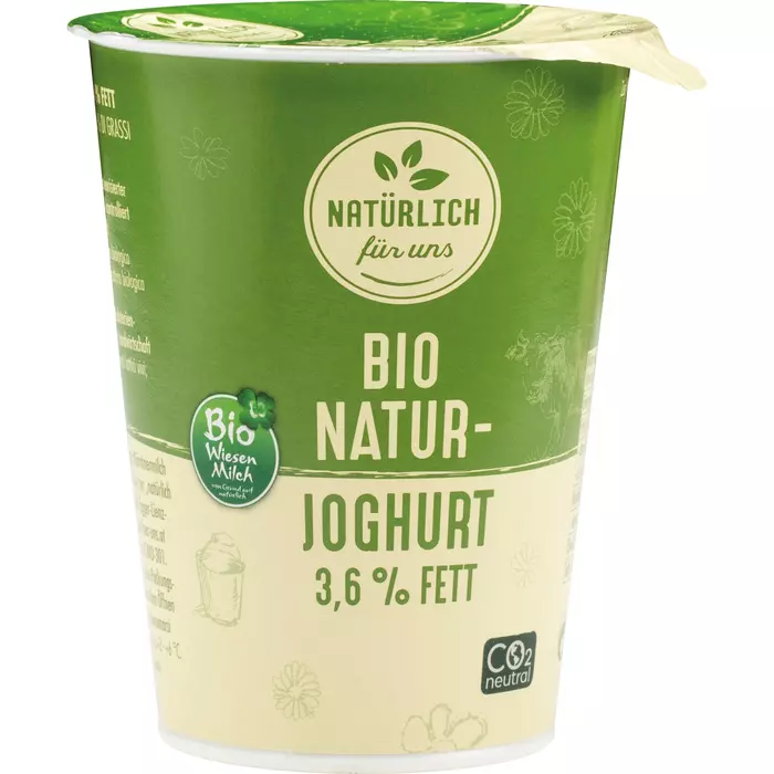 Bio Naturjoghurt 3,6 % 500g