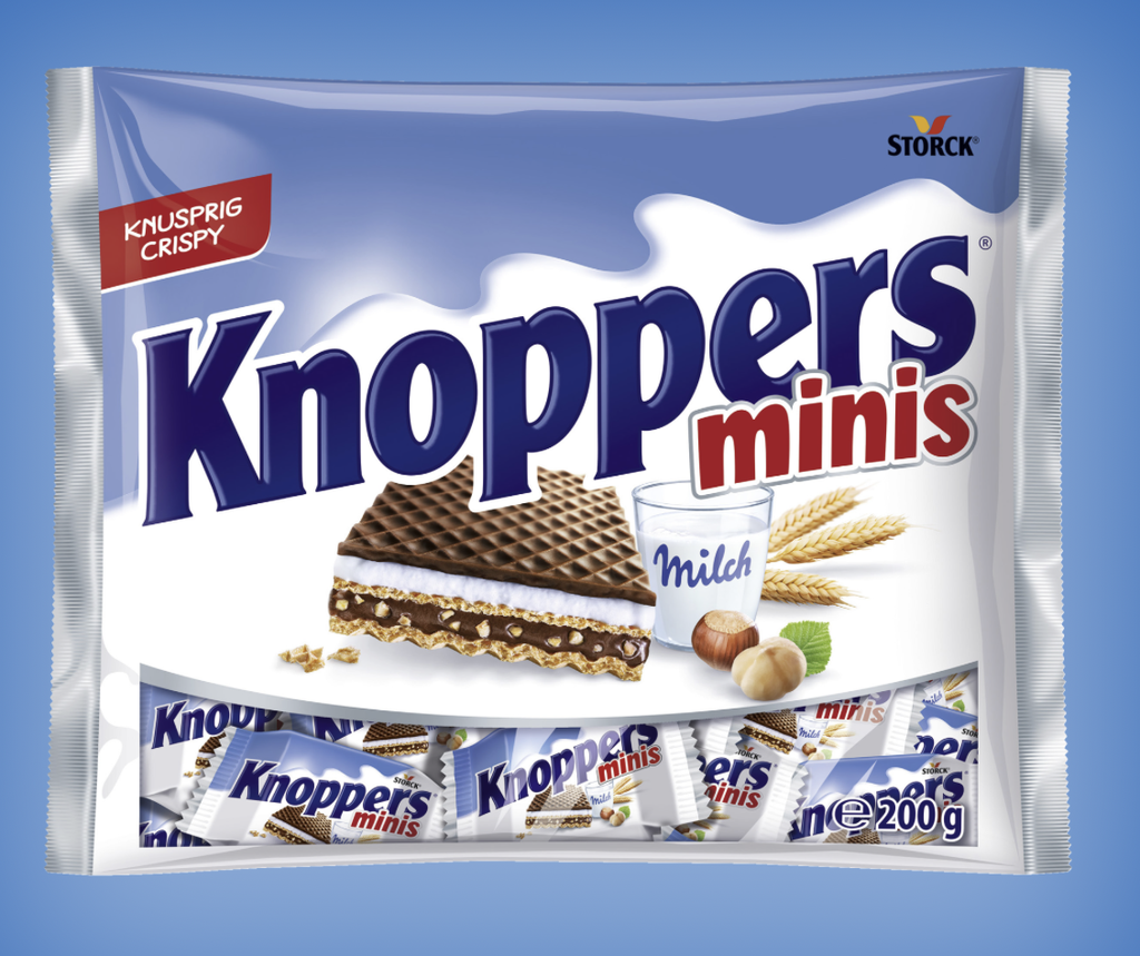 Knoppers Mini Ostern 200g ca. 20 STK