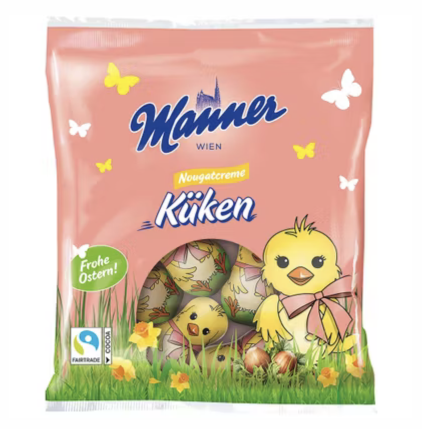 Manner Nougatcreme Küken 75g