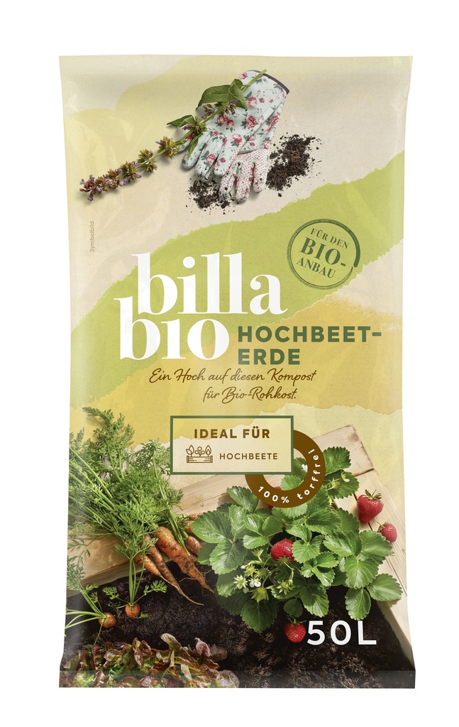 BILLA Bio Hochbeeterde 50l