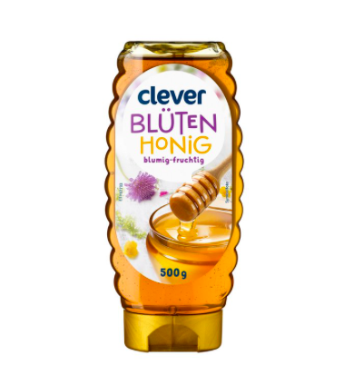 Clever Blütenhonig Spender 500g