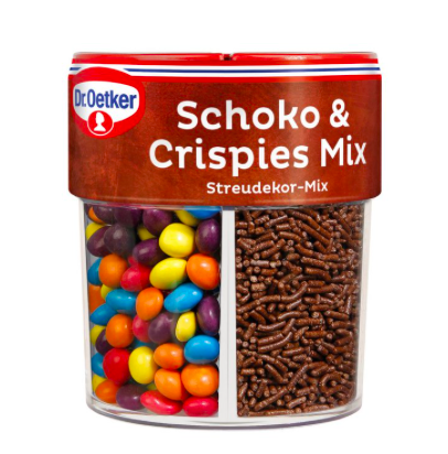 Dr. Oetker Streudekor Schoko Mix 73g