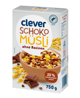 Clever Schoko Müsli 750g