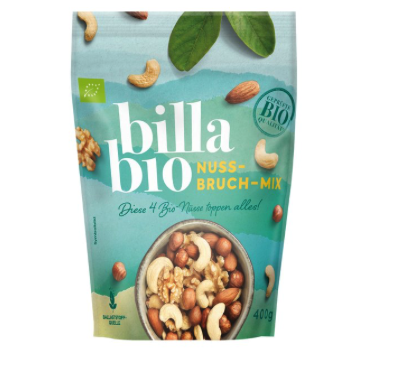 BILLA Bio Nuss Bruch-Mix 400g