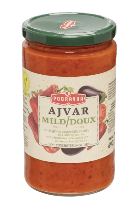 Ajvar Gemüsemischung mild 690 g
