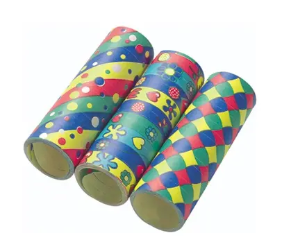 Luftschlangenrollen 3er 