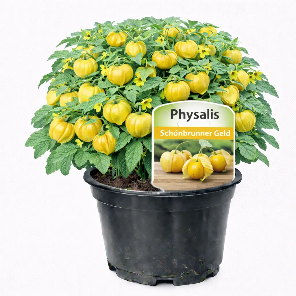 Physalis Schönbrunner Gold (gelb) (April)