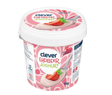 Clever Erdbeere Joghurt 1000g