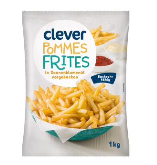 Clever Pommes Frites 1000g