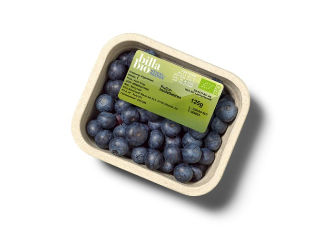 BILLA Bio Heidelbeeren 125g