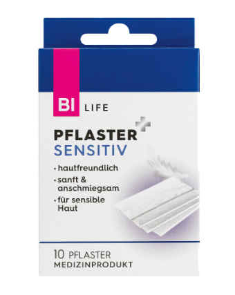 BI LIFE Pflaster Sensitive 10Stk.