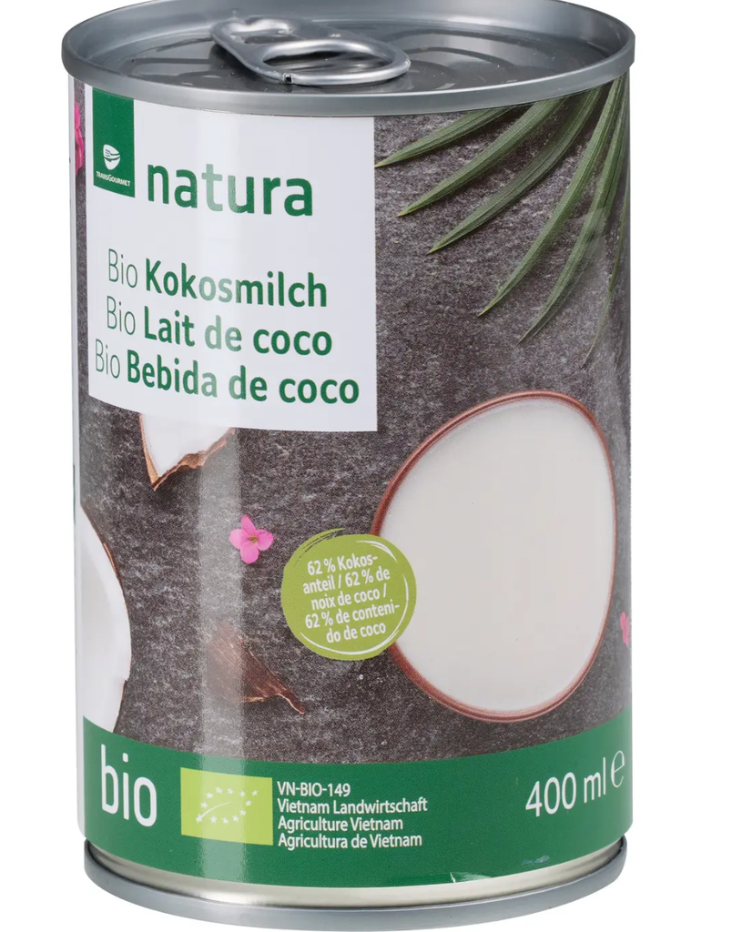 Natura Bio Kokosnussmilch 400 ml 