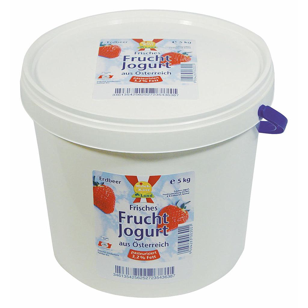 Österreichisches Fruchtjoghurt Erdbeer 3,2% 5kg