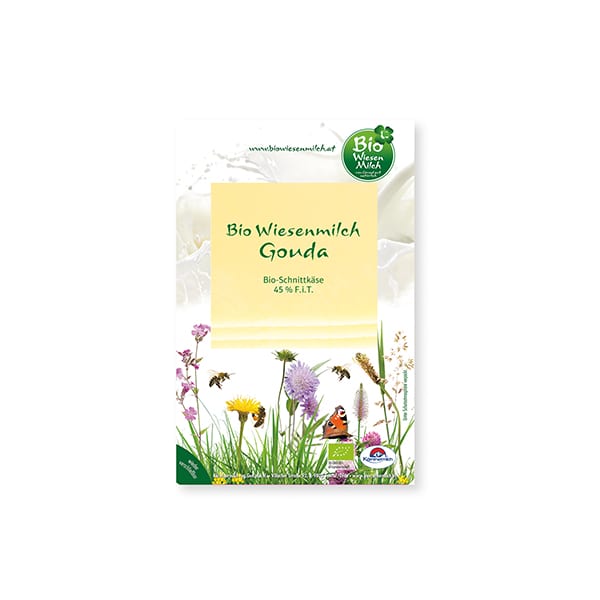 Bio Wiesenmilch Gouda Scheiben 100g