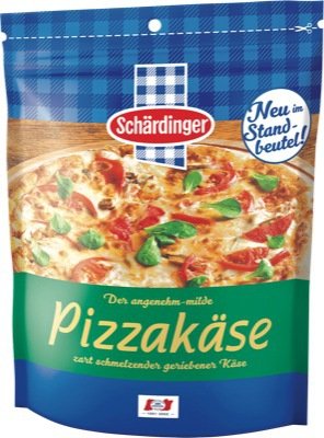 Schärdinger Pizzakäse geraspelt 45% F.i.T. 200g