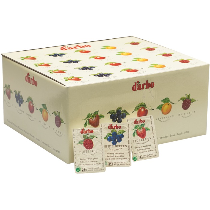 Darbo Portionen Sortiert 45% Fruchtanteil 100x25g