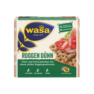 Wasa Knäckebrot Roggen dünn 205g