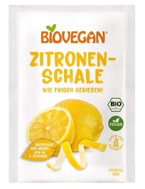 BioVegan Zitronenschale gerieben 9g