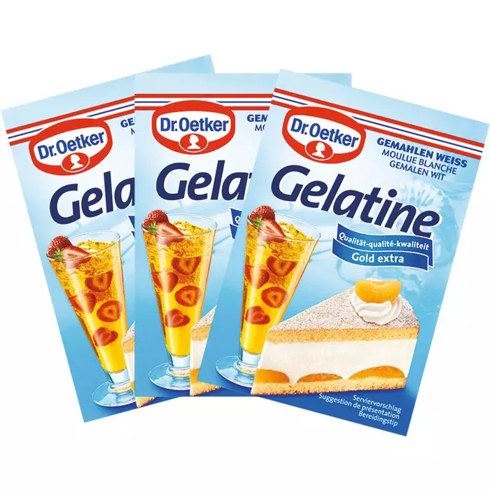 Oetker Gelatine gemahlen 3er