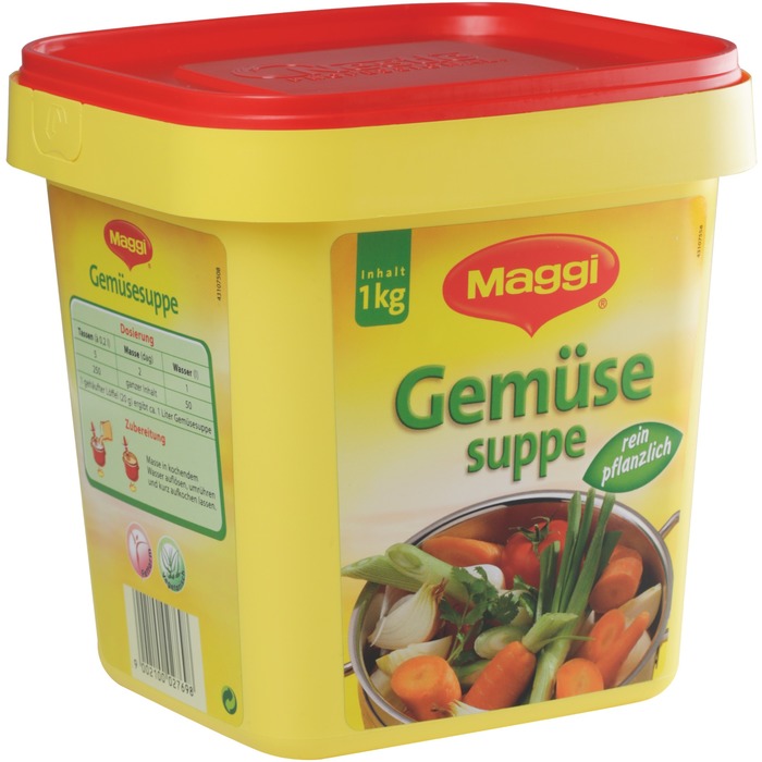 Maggi Gemüsesuppe rein pfanzlich 1kg