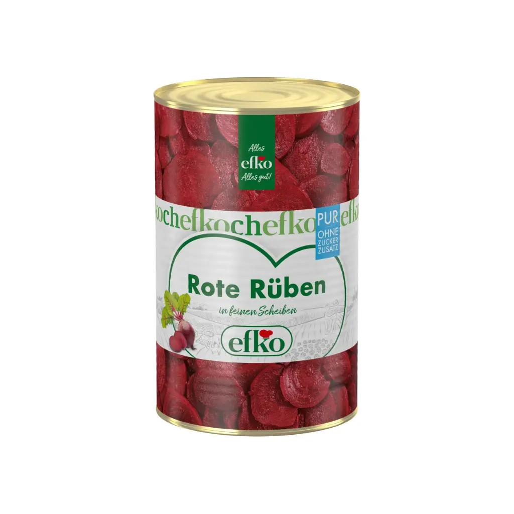 Efko Rote Rübensalat Scheiben 4kg