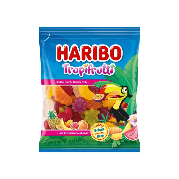 Haribo Beutel 200g, Tropi Frutti