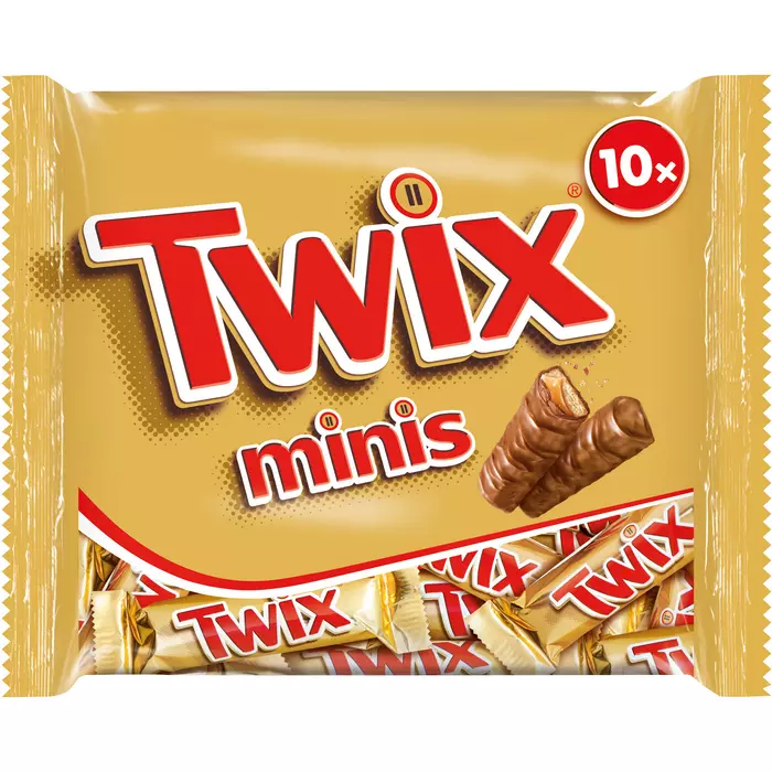 Minis Beutel 227g, Twix