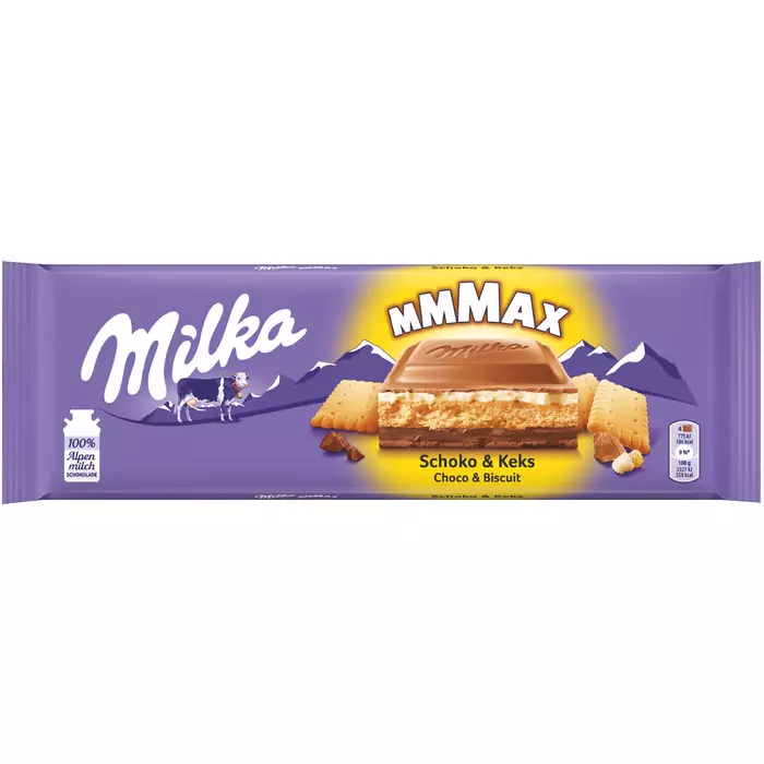 Milka Schoko 300g, Schoko & Keks