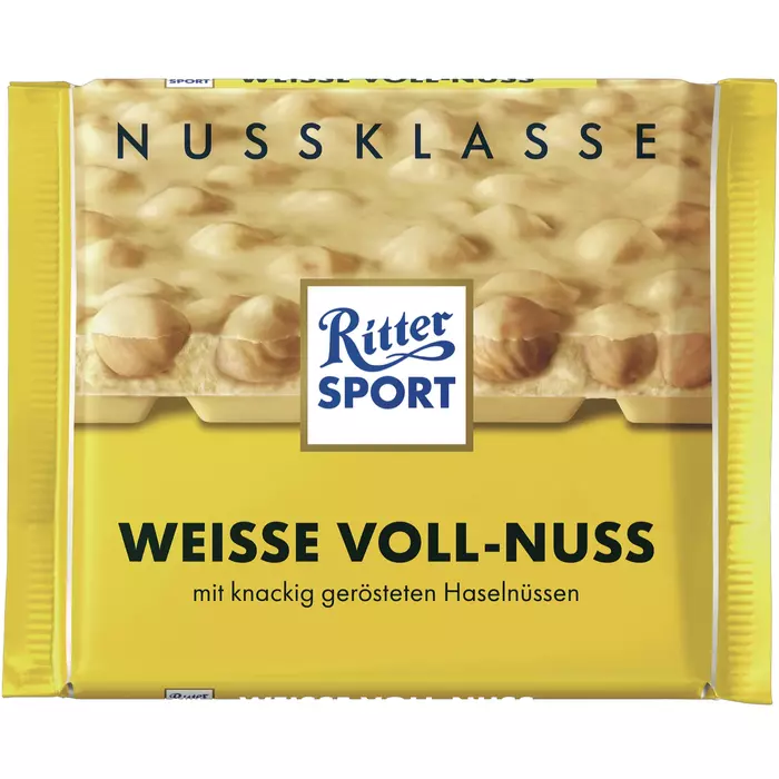 Ritter Sport 100g, Weiße Vollnuss