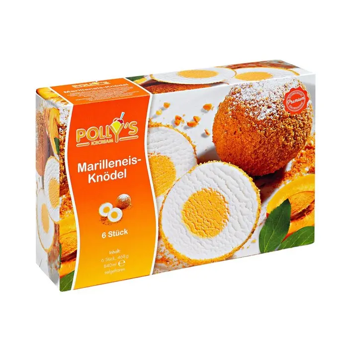 Pollys Marillen Eisknödel 6 Stk 850ml	
