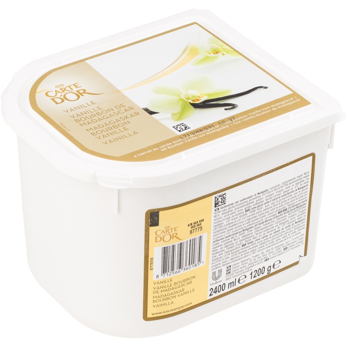 Eiscreme Carte 2,4l, Vanille