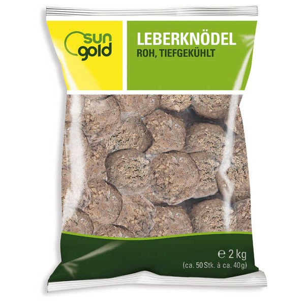 Sungold Leberknödel tiefgekühlt 50x40g