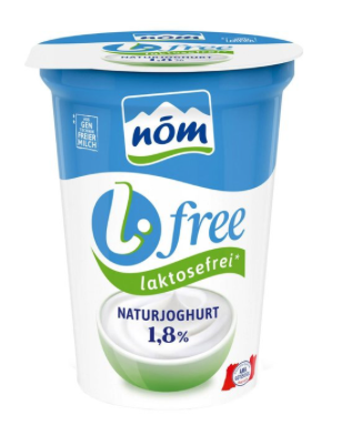 Nöm laktosefreies Naturjoghurt 1,8% 200g