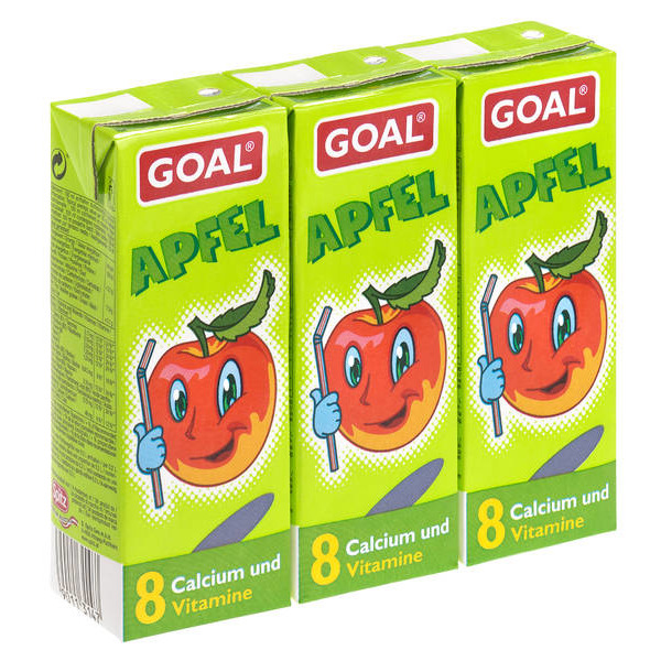 Goal Apfelsaft 3x200ml