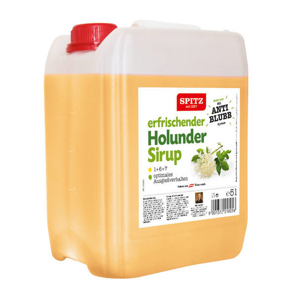 Spitz Sirup Holunderblüte 5l	