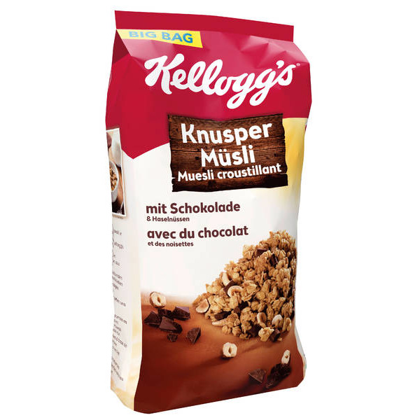 Kellogg´s Crunchy Müsli Choco Nuts 500 g