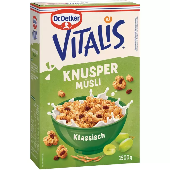 Dr. Oetker Vitalis Knusper Müsli 1500g